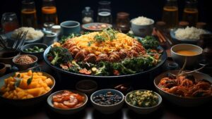 Charye - Chuseok Harvest Festival Feast in South Korea