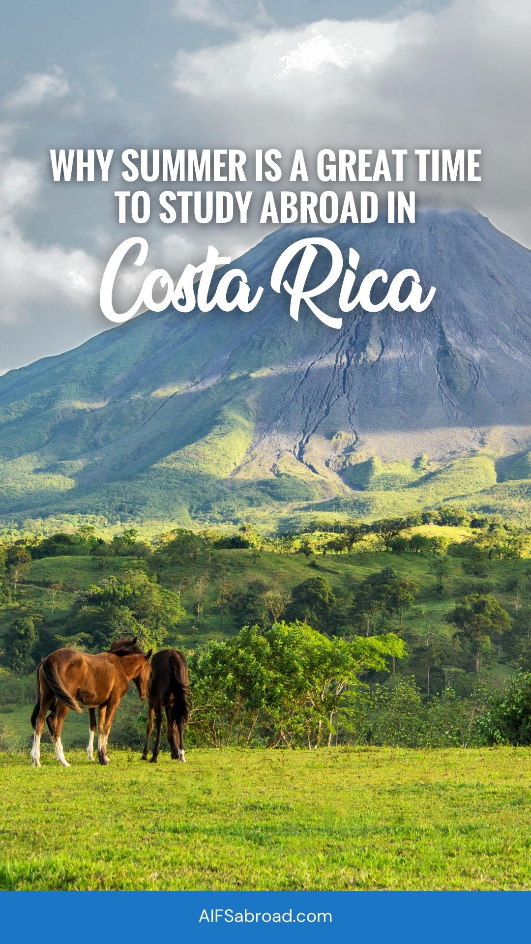 Pin Image - Why Summer is a Great Time to Study Abroad in Costa Rica - AIFS Abroad