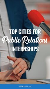 The 5 Top Cities for Public Relations Internships