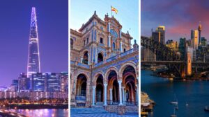 Three Global Cities - Sydney, Australia; Seoul, South Korea; Seville, Spain