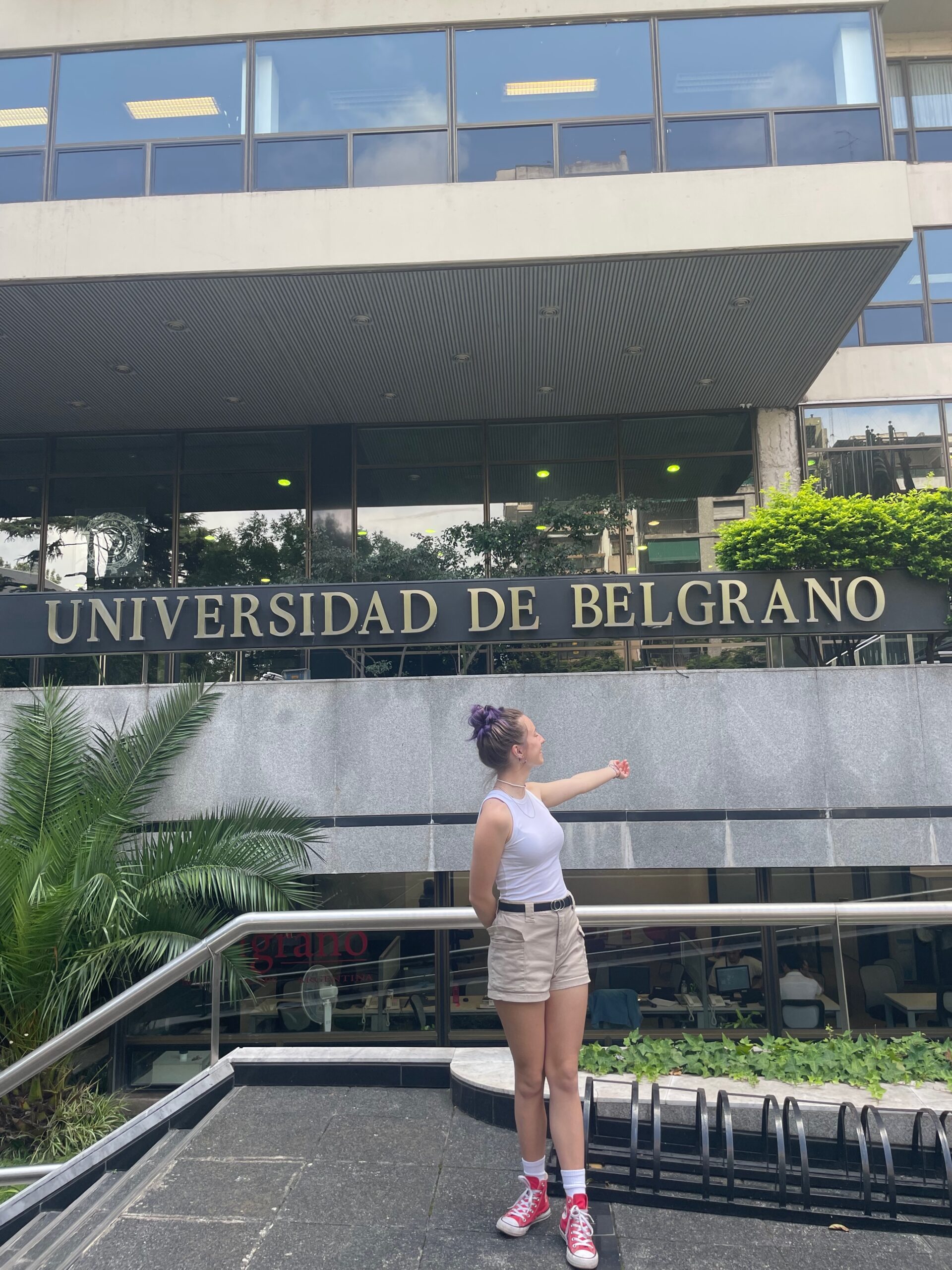 AIFS Abroad study abroad participant at the Universidad de Belgrano in Buenos Aires, Argentina