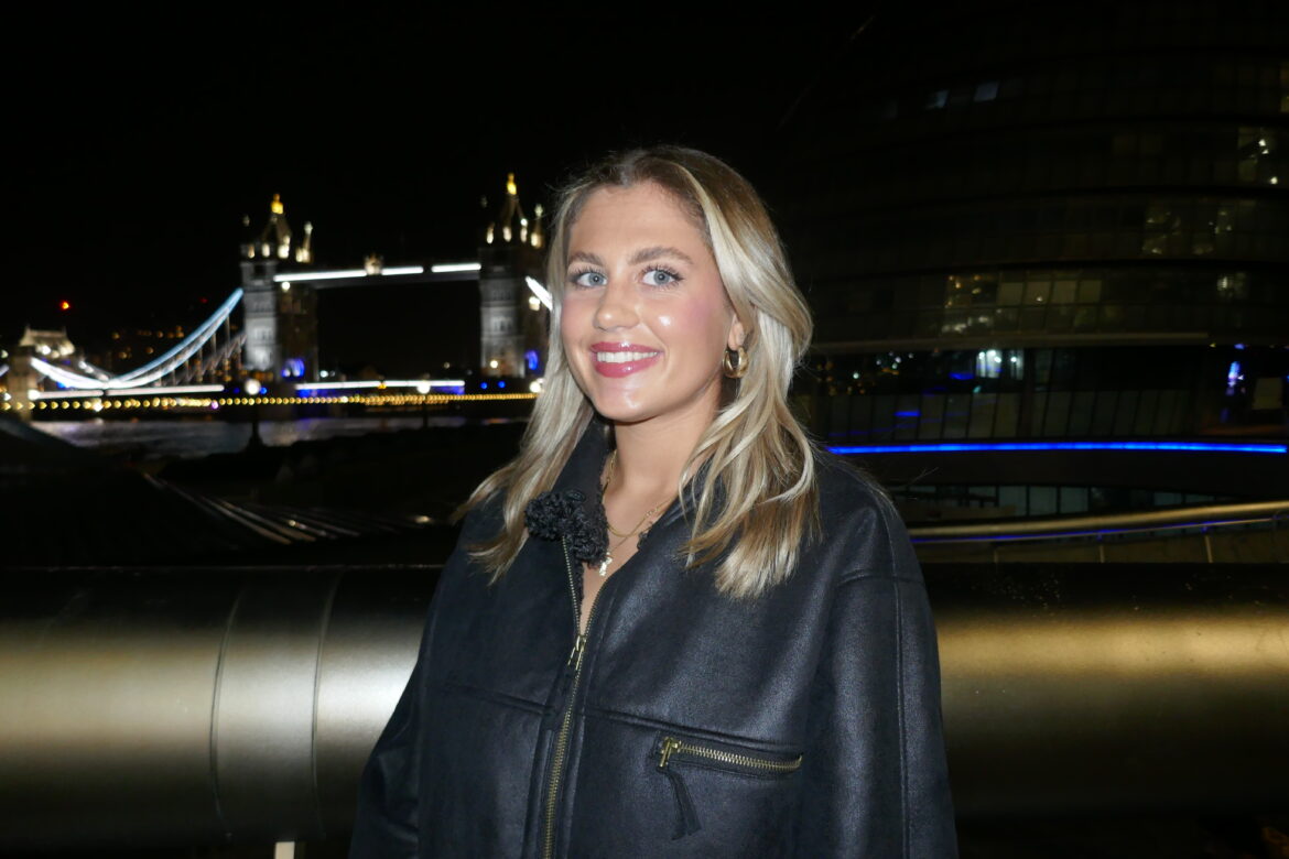 aifs abroad student in front of tower bridge in london, england at night | alumni ambassador