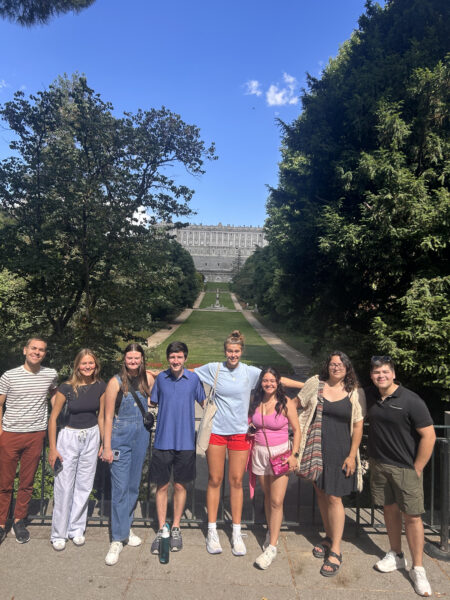 AIFS Abroad students in Madrid, Spain