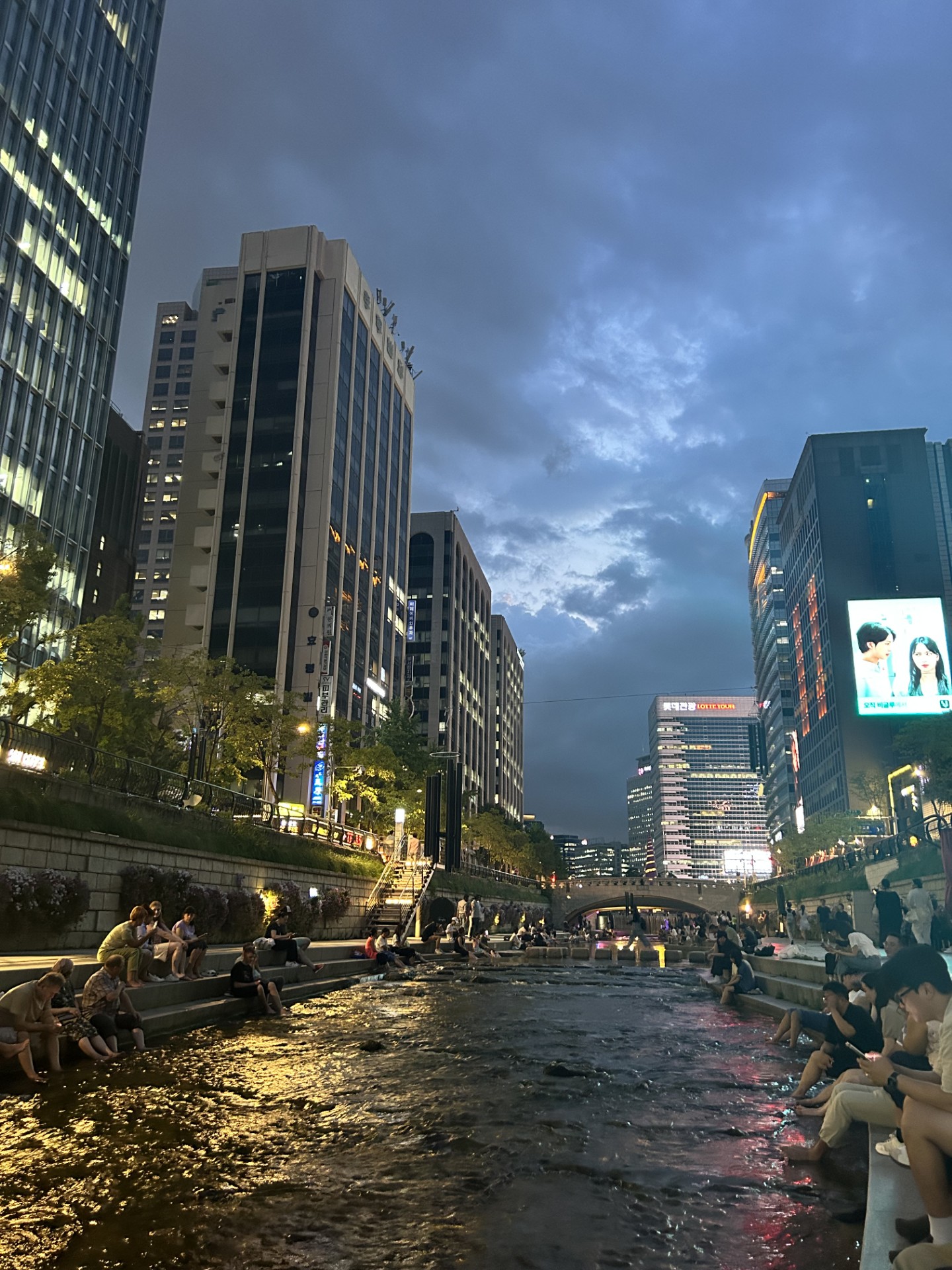 cityscape in seoul, south korea