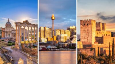 Three Global Cities - Rome, Italy; Sydney, Australia; Granada, Spain