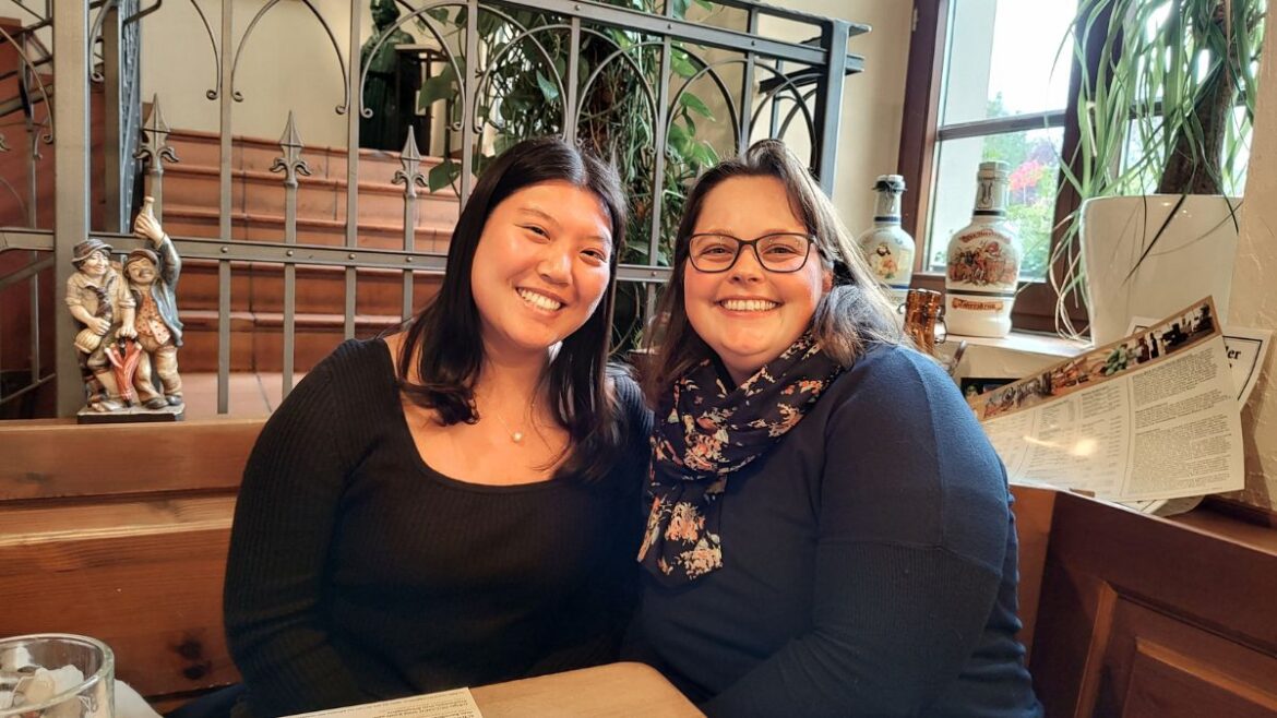 aifs abroad program director in berlin, germany with study abroad student