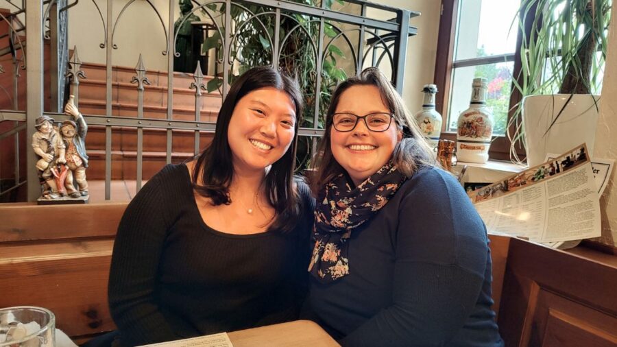 aifs abroad program director in berlin, germany with study abroad student