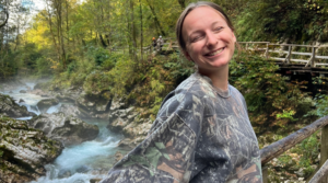 AIFS Abroad Student Caitlin in Budapest Hungary, hiking