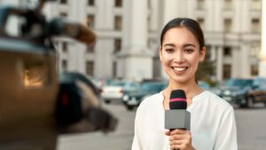 journalism internship concept