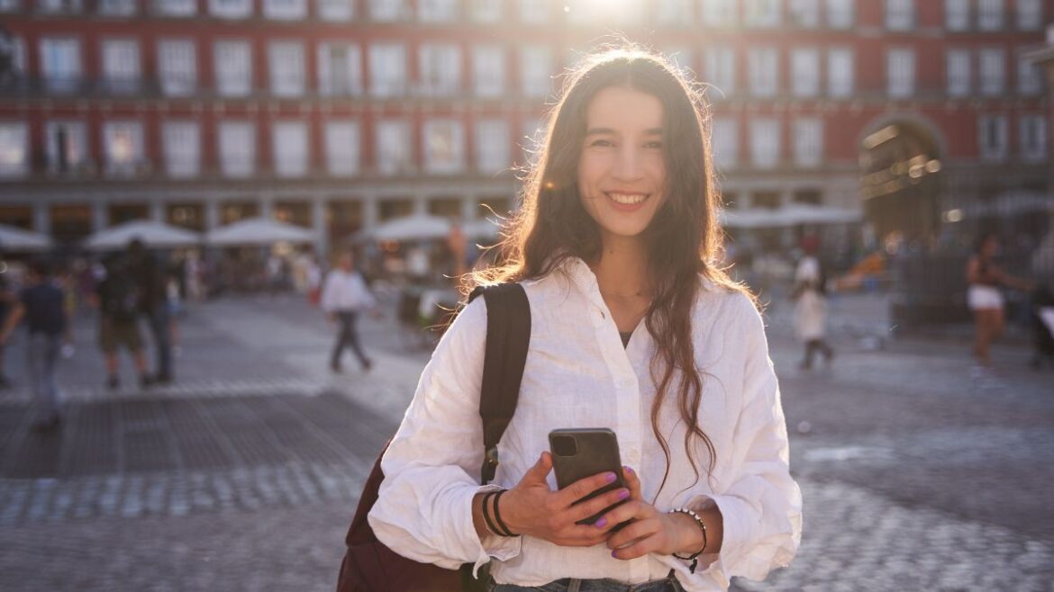 AIFS abroad young professional woman in Madrid, Spain