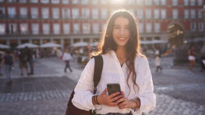 AIFS abroad young professional woman in Madrid, Spain