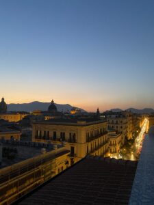 Rome Italy sunset