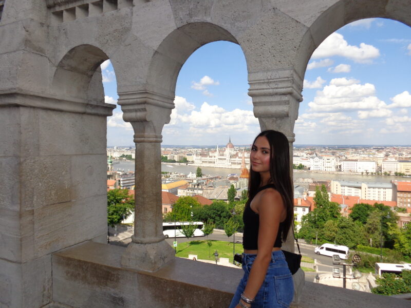 AIFS Abroad student Gabriela studying abroad in Budapest, Hungary