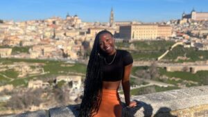 AIFS Abroad student Amiya in Barcelona, Spain