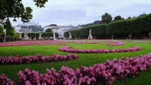 Salzburg, Austria in the spring