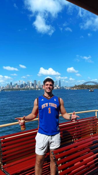 AIFS Abroad student Luka in Sydney, Australia