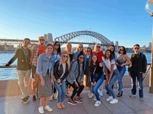 AIFS Abroad students in Sydney, Australia