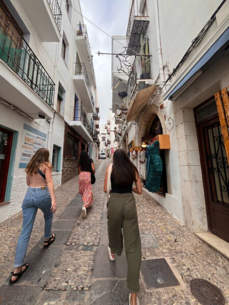 Students in Valencia, Spain
