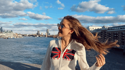 AIFS Abroad intern Bridget in London, England