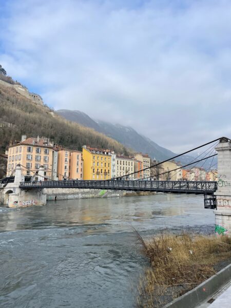 Passerelle Saint-Laurent in Grenoble, France