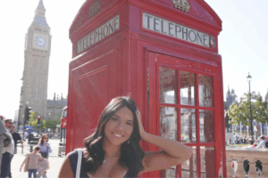 AIFS Abroad intern Maya in London, England