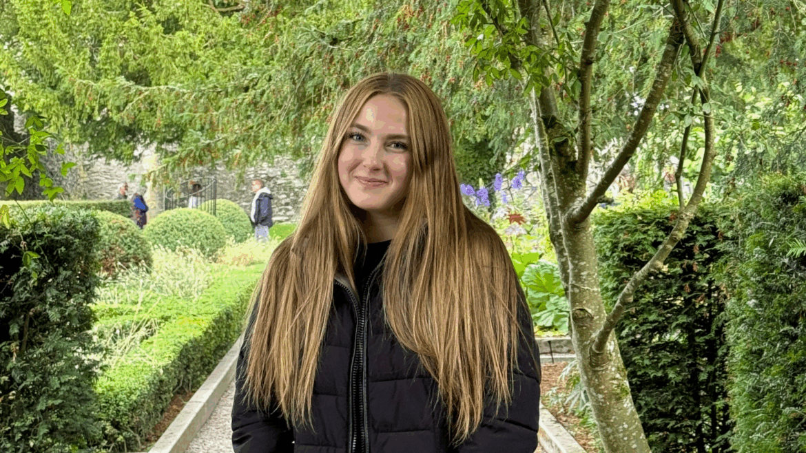 AIFS Abroad intern Claire in Dublin, Ireland