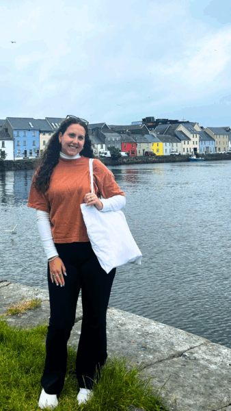 AIFS Abroad intern Annie in Galway, Ireland
