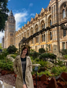 AIFS Intern Keira in London, England