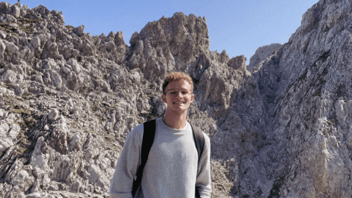 AIFS Abroad student Austin in Salzburg, Austria