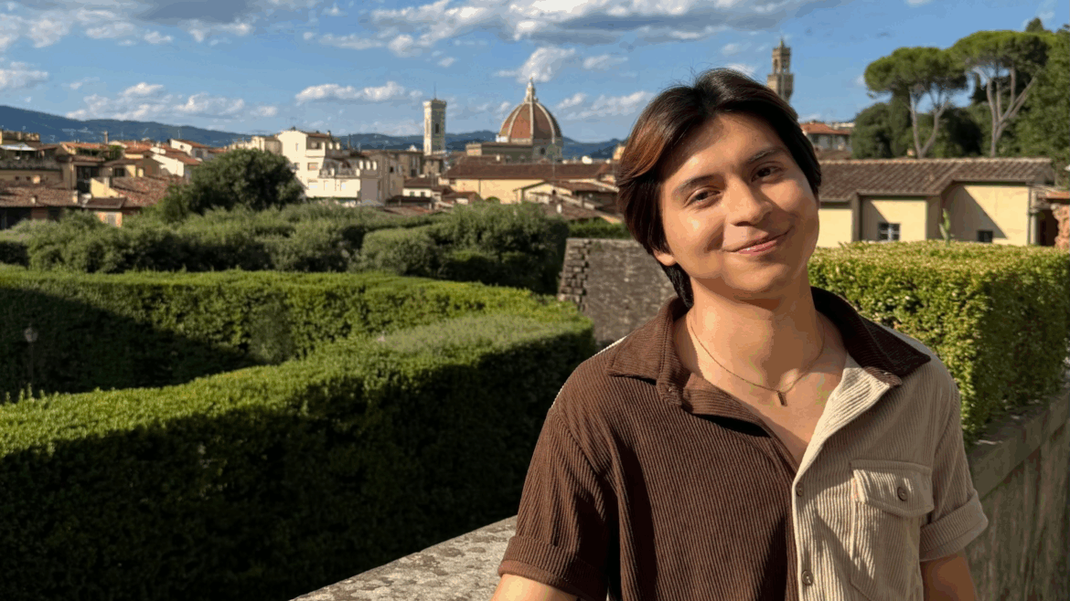 AIFS Abroad Intern Carlos in Florence, Italy
