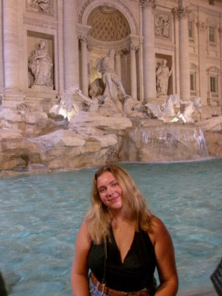 AIFS Abroad intern Suzanne in Rome, Italy