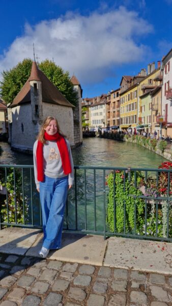AIFS Abroad student Ainsley in Grenoble, France