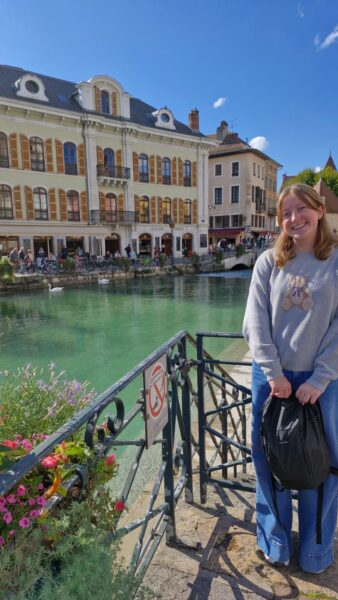 AIFS Abroad student Ainsley in Grenoble, France