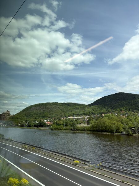 Eurail in Prague, Czech Republic