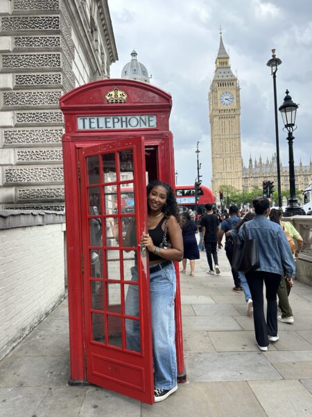 AIFS Abroad student Dominique in London, England