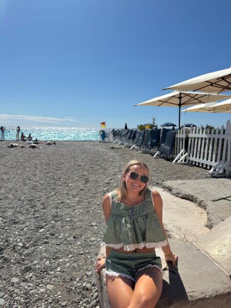 AIFS Abroad student Caroline traveling abroad