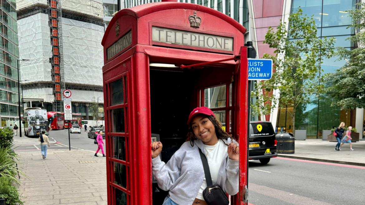 AIFS Abroad student Dominique in London, England