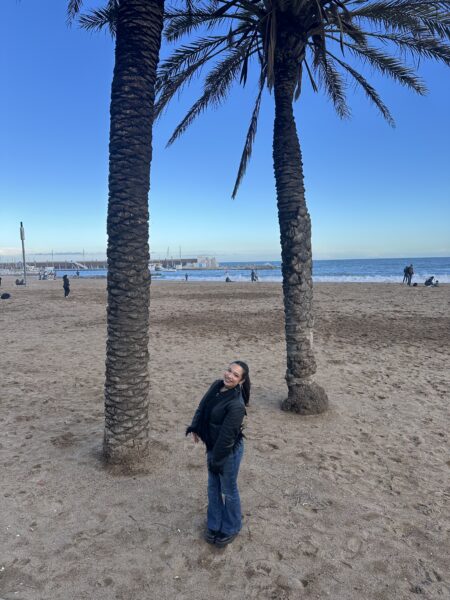 AIFS Abroad spring intern Alexandria in Barcelona