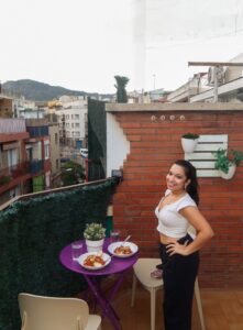 AIFS Abroad spring intern Alexandria in Barcelona