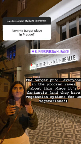AIFS Abroad in Prague - Vegan Vegetarian Options