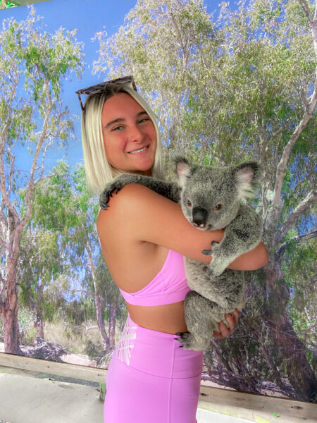 AIFS Abroad intern Tiffany in Sydney, Australia