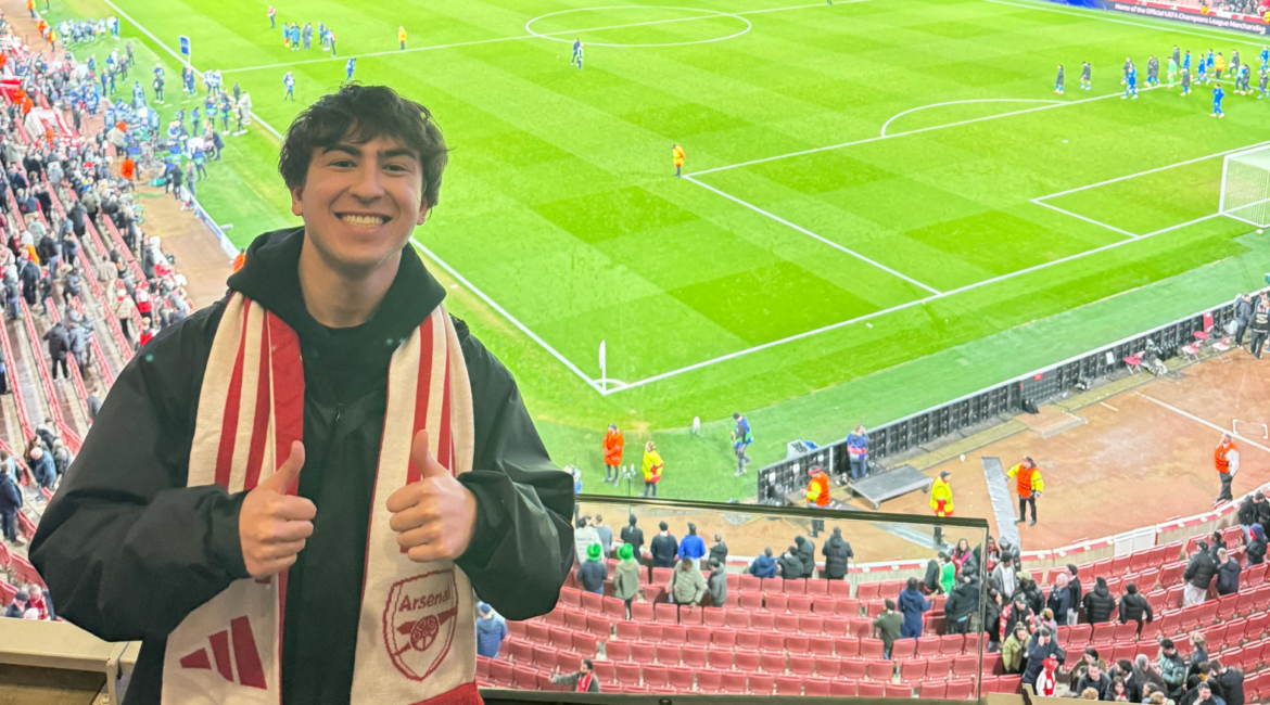 AIFS Abroad student Nick in London, England