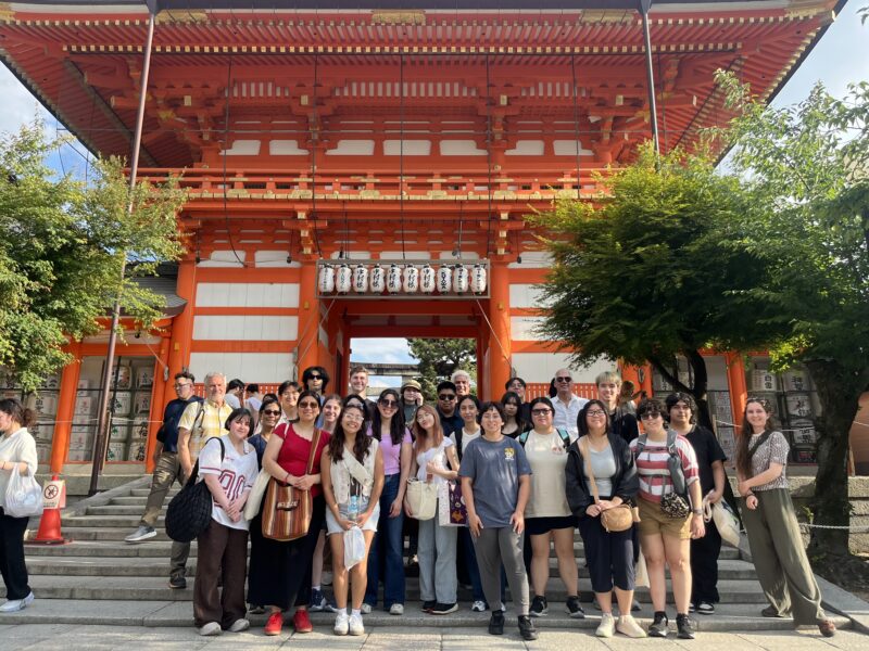 Students in Kyoto, Japan