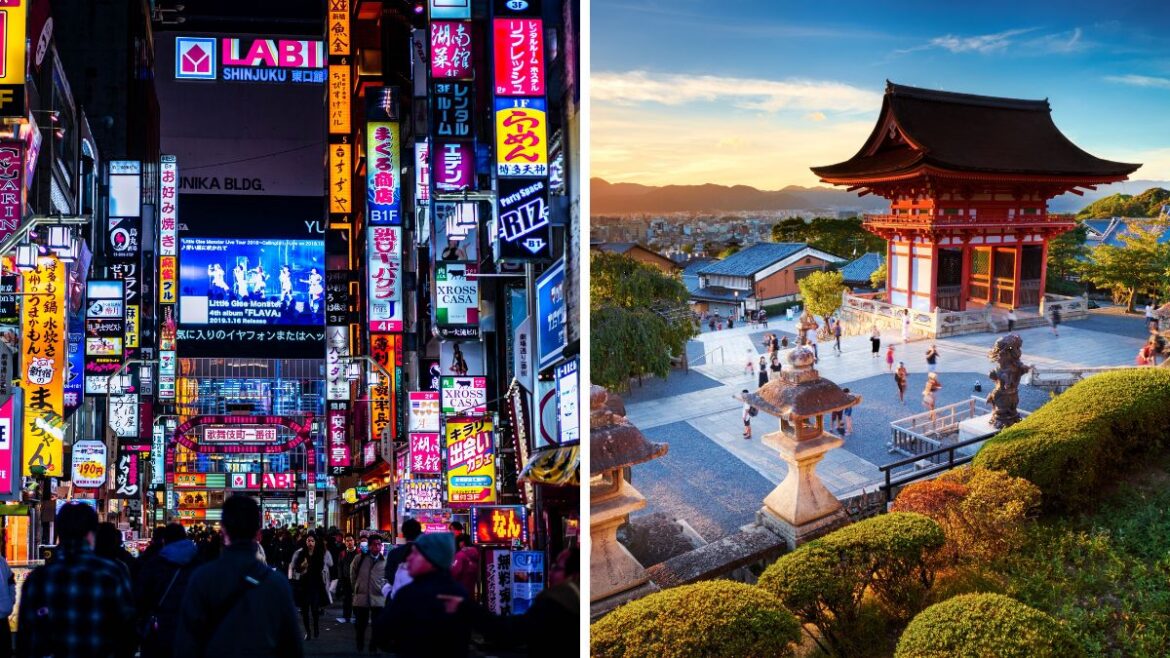 Tokyo and Kyoto, Japan