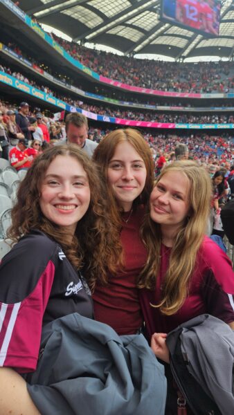 AIFS Abroad intern Mackenzie in Galway, Ireland