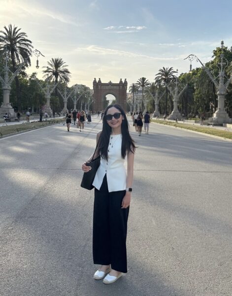 AIFS Abroad intern Nicole in Barcelona, Spain