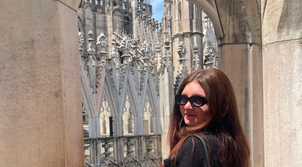 AIFS Abroad intern Winifred in Milan, Italy